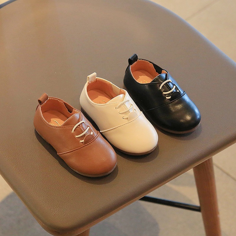 Spring Children's Boys' And Girls' Leather Shoes Baby Leather Shoes - Image 5