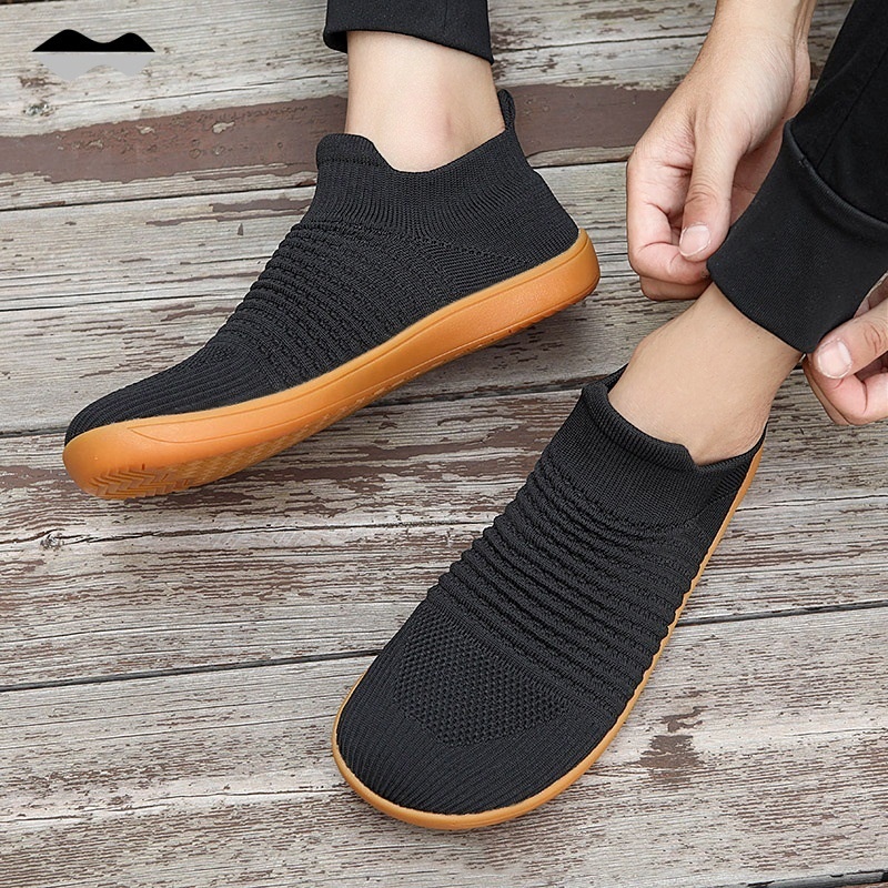 Wide Toe Shoes Bare Feet Sneaker Plus Size Men's Shoes - Image 3