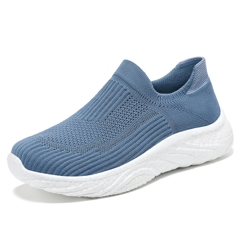 New Flying Woven Women's Shoes Men's And Women's Casual Shoes - Image 4