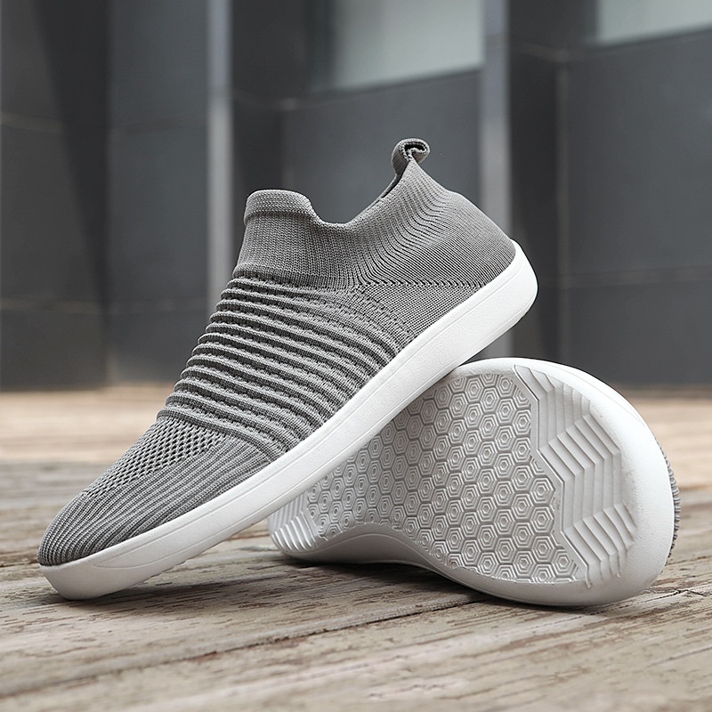 Wide Toe Shoes Bare Feet Sneaker Plus Size Men's Shoes - Image 4
