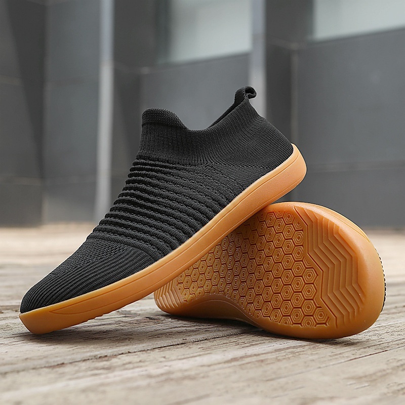 Wide Toe Shoes Bare Feet Sneaker Plus Size Men's Shoes - Image 5