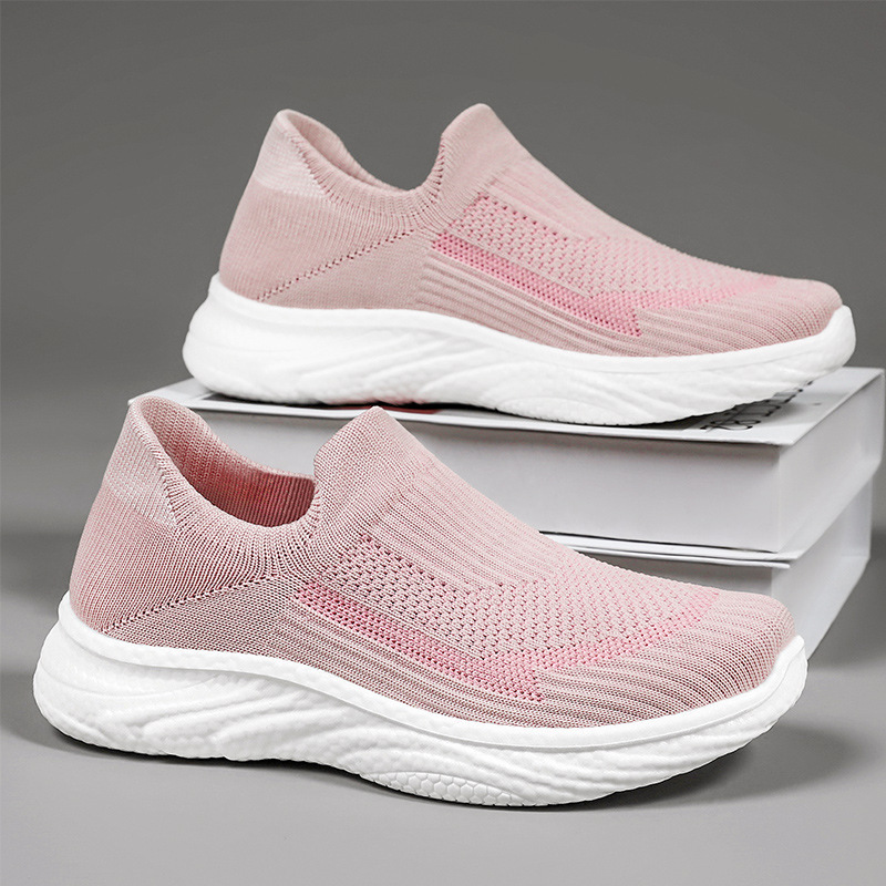 New Flying Woven Women's Shoes Men's And Women's Casual Shoes - Image 5