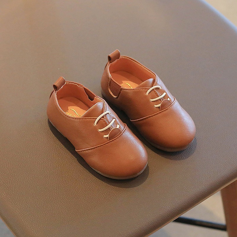 Spring Children's Boys' And Girls' Leather Shoes Baby Leather Shoes - Image 6